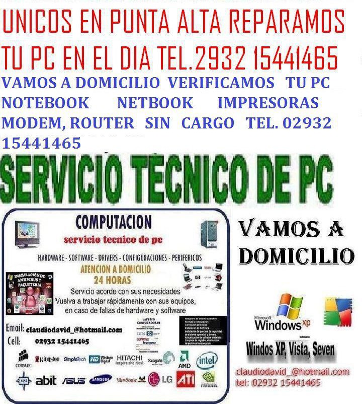 claudio tecnico de pc